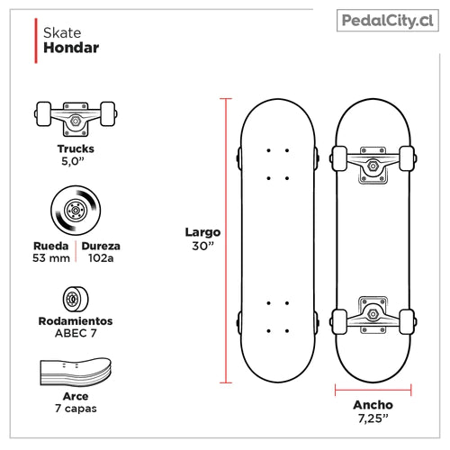 Skate HONDAR Chubby