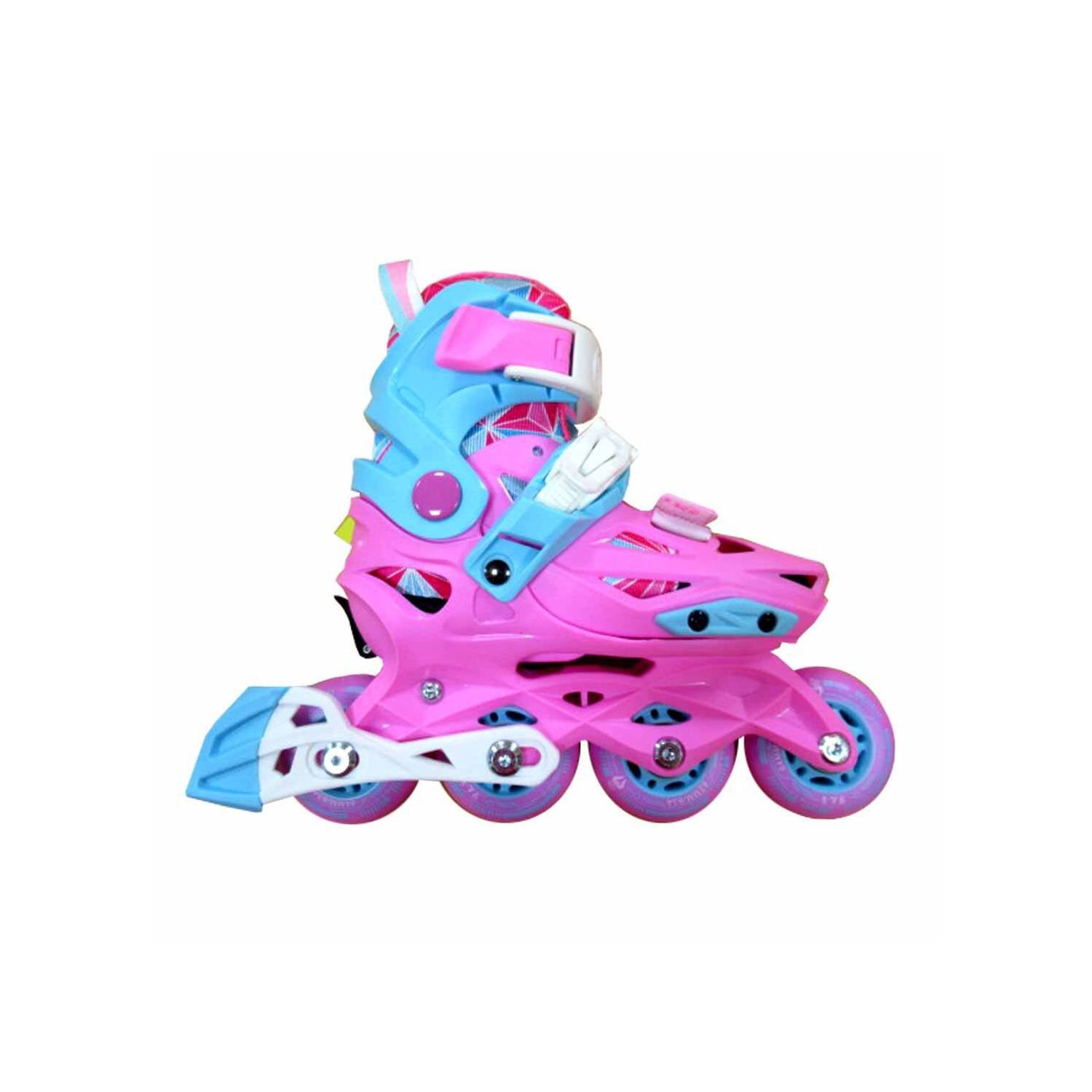 Patines En Línea CALARY V2 Rosado/Celeste