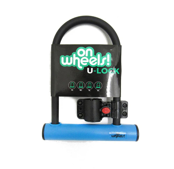 CANDADO ON WHEELS CORTO VERDE O AZUL