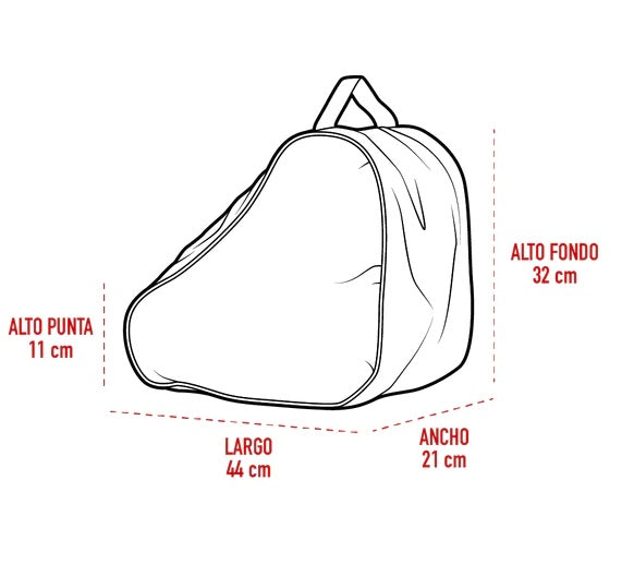 Bolso Patín Diseño Lobo Hook