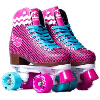 Patines Quad Hondar Tipo Soy Luna (Fucsia)