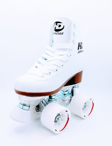 Patines Quad HD Artístico Blanco