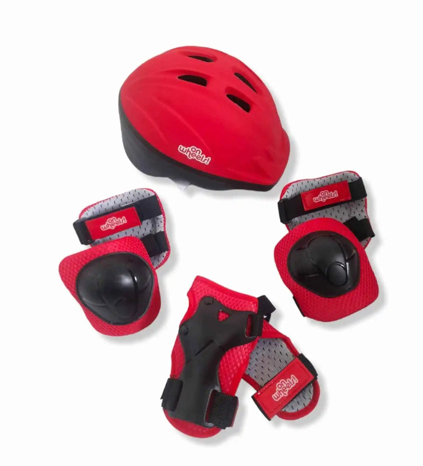 Set Protección Infantil Onwheels Rojo