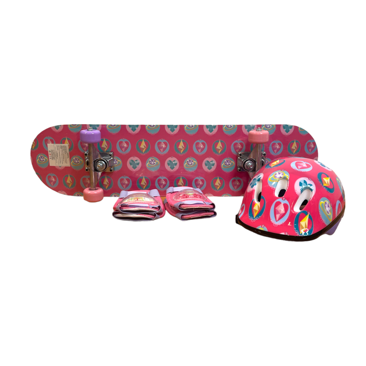 Skate con protecciones PRINCESA