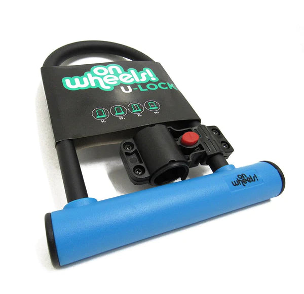 CANDADO ON WHEELS CORTO VERDE O AZUL
