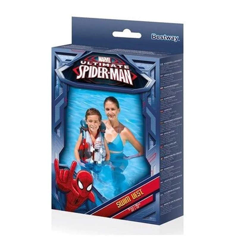 Flotador Chaleco Spiderman Inflable Niños
