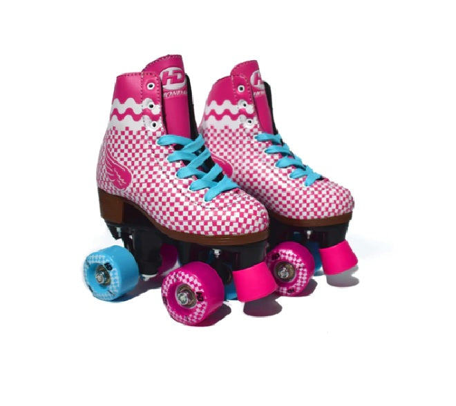 Patines Quad Hondar Tipo Soy Luna (Fucsia)